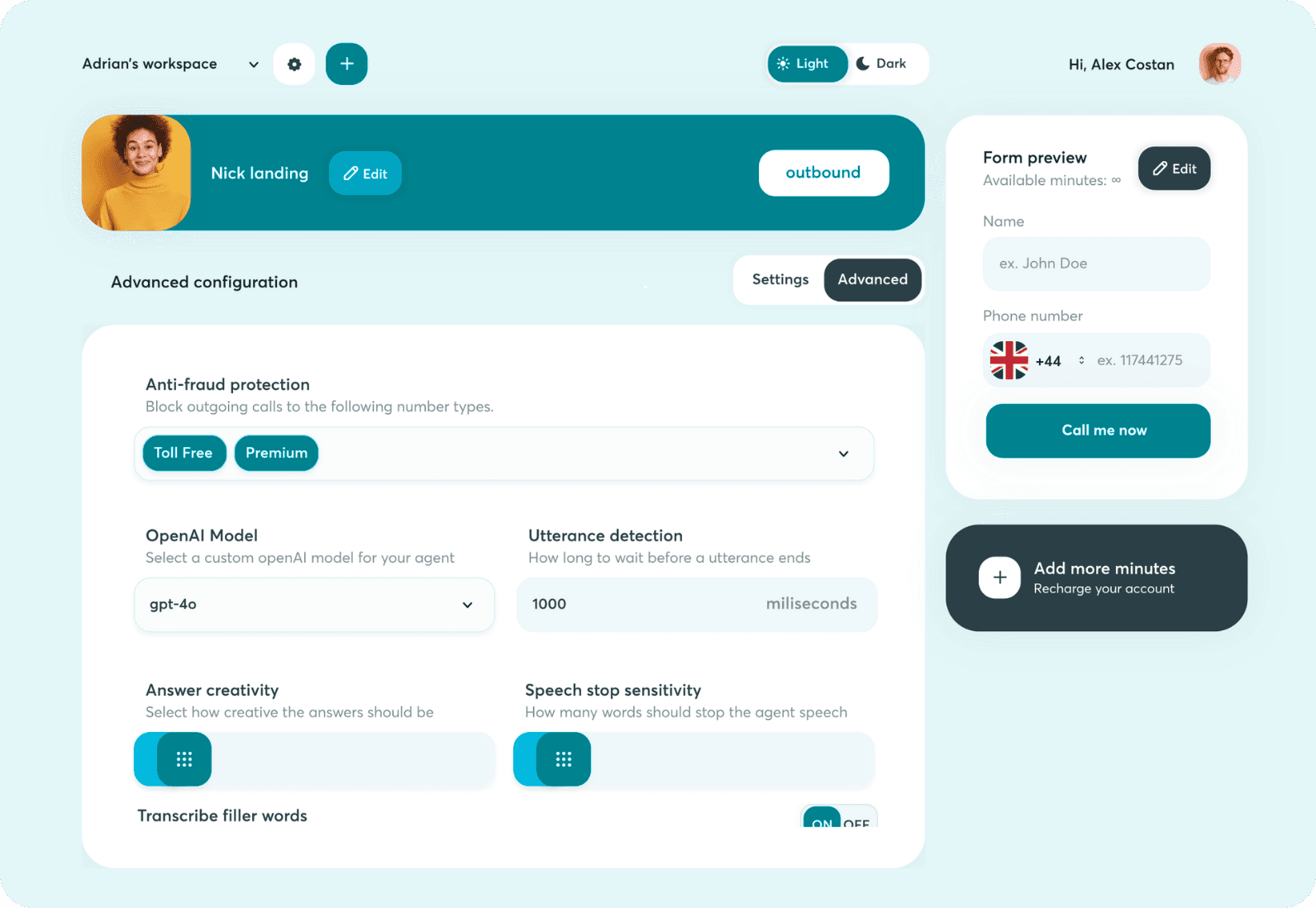 Advanced Call Tracking